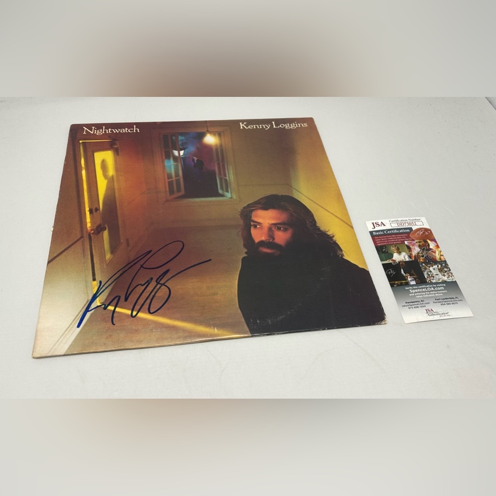 Kenny‎ Loggins signed Nightwatch Album JSA COA